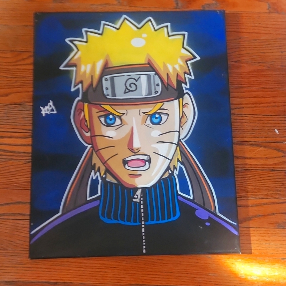 Naruto painting
